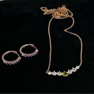 RBP necklace and earrings